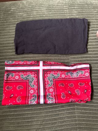 Riñonera y pañuelos bandana