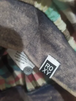 Camisa Roxy Cuadros Manga Corta