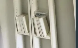 Scaffali Gnedby Ikea Bianchi (4 unità)