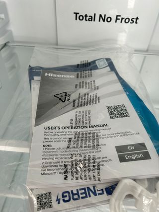 Frigorífico Hisense No Frost Blanco