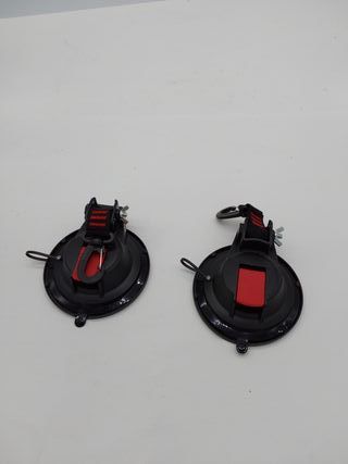 2 ganchos con ventosa, ganchos de succión extra fuertes, grandes ventosas multifuncionales con gancho de fijación para caravana,