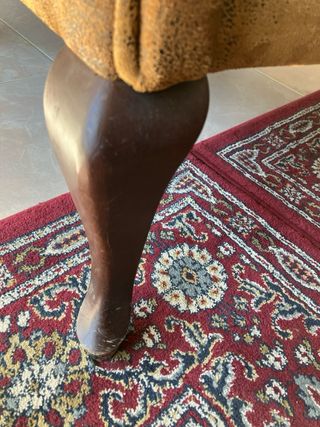 2 Butacas de Cuero/ ante