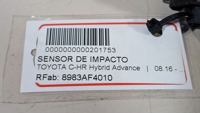 TOYOTA C-HR Hybrid Advance SENSOR DE IMPACTO