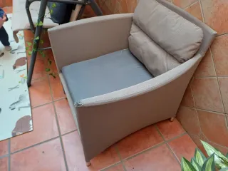 Conjunto Terraza 2 Sillones y Mesa