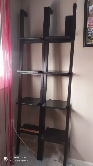 Estantería Escalera Ikea Negra