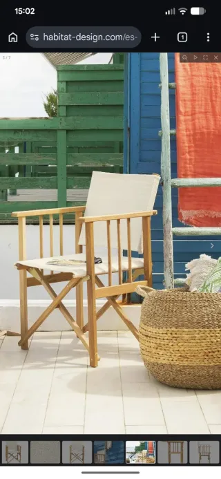 2 Recambios Tela Silla África Habitat