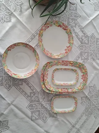 Juego Fuentes y Ensaladera Irabia