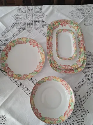 Juego Fuentes y Ensaladera Irabia