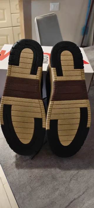 YOUSM Scarpe Ginnastica Nero/Verde Militare 44