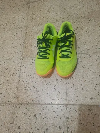 Zapatillas ASICS Hombre Verde Naranja