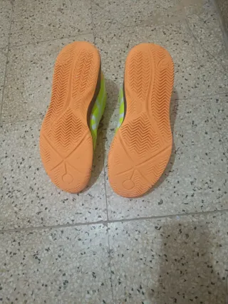 Zapatillas ASICS Hombre Verde Naranja