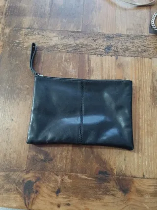 Bolso de mano negro