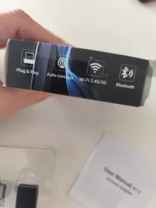 Adaptador Inalámbrico CarPlay Android Auto