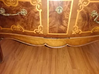 Cómoda marquetería cajones Mueble auxiliar Mesita