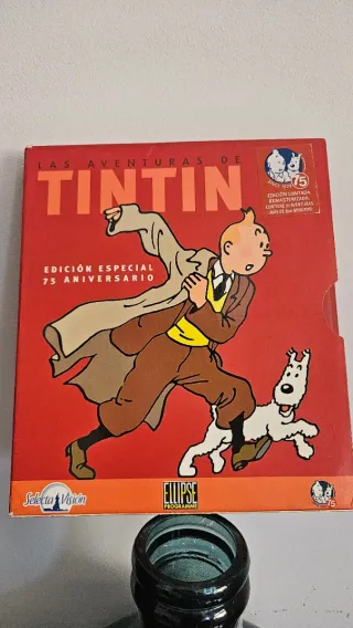 DVD Tintín 75 Aniversario Edición Limitada
