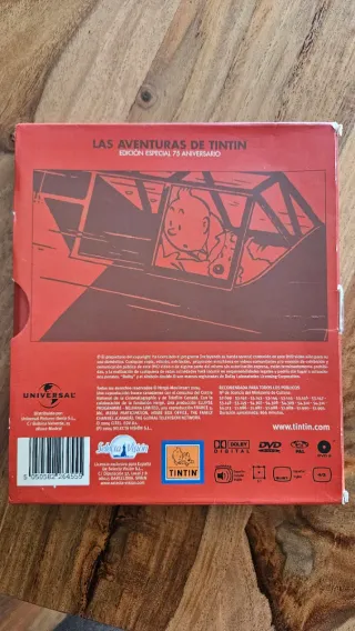 DVD Tintín 75 Aniversario Edición Limitada