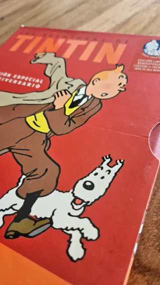 DVD Tintín 75 Aniversario Edición Limitada