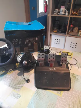 Logitech G920 Driving Force + Palanca 6 Vel