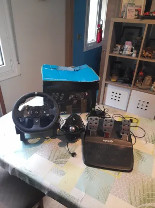 Logitech G920 Driving Force + Palanca 6 Vel