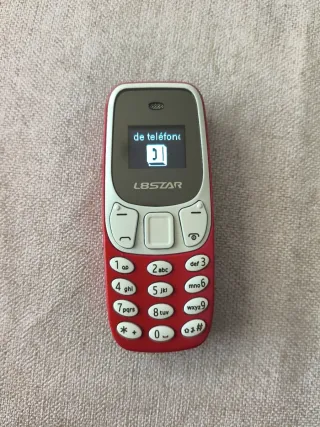 Mini Teléfono L8STAR Rojo (NOKIA 3310)