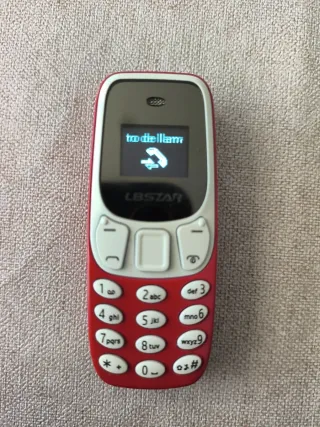 Mini Teléfono L8STAR Rojo (NOKIA 3310)