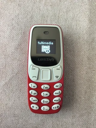 Mini Teléfono L8STAR Rojo (NOKIA 3310)