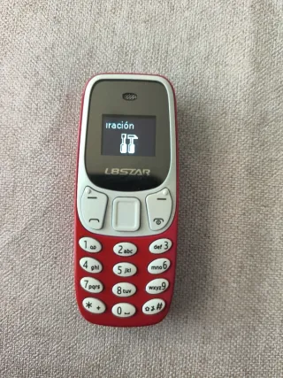 Mini Teléfono L8STAR Rojo (NOKIA 3310)