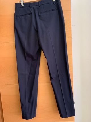 Traje de hombre Zara azul para eventos