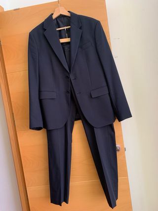 Traje de hombre Zara azul para eventos