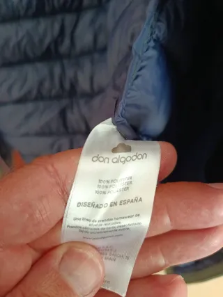 Chaleco acolchado Don Algodón Hombre XL. No envío.