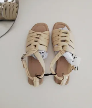 Sandalias Zara Piel