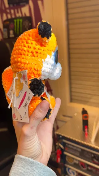 Amigurumi Zorro Soporte Emocional