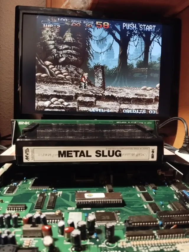 Metal Slug Neo Geo MVS SNK Cartucho