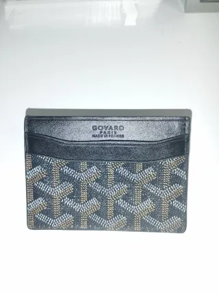 Goyard Paris Tarjetero Negro Multicolor