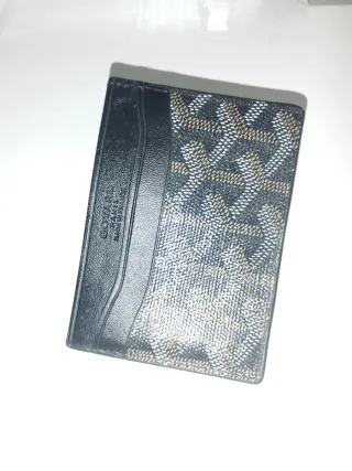 Goyard Paris Tarjetero Negro Multicolor