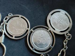 Llaveros Mundial 82 (Monedas)