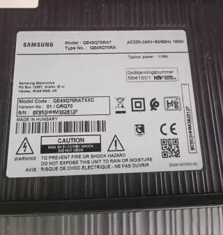 Altavoces TV Samsung QLED QE49Q70RAT