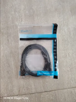 Cable USB C Ewent 100W 20Gbps 4K 1M