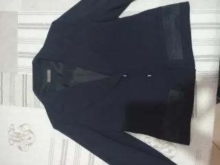 Tailleur blu notte giacca e gonna