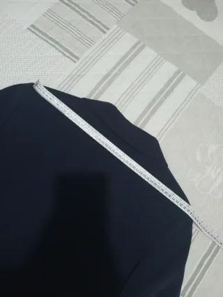 Tailleur blu notte giacca e gonna