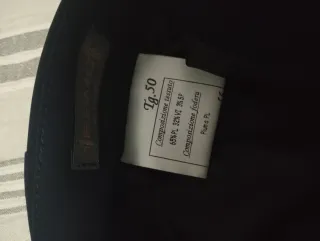 Tailleur blu notte giacca e gonna