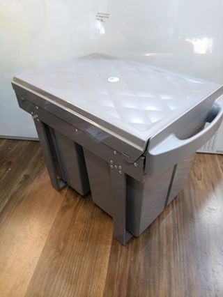 Relaxdays cubo de basura 3 extraible