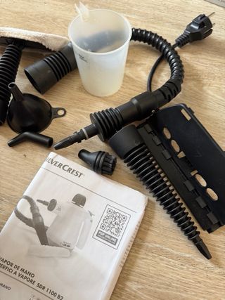 Limpiavapor de mano Silver Crest