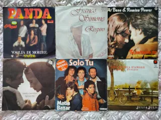 Lotto 30 Vinili 45 Giri Anni 70/80