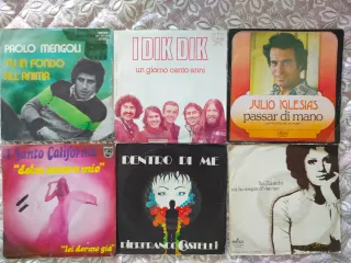 Lotto 30 Vinili 45 Giri Anni 70/80