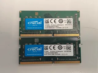 2x 8GB Crucial DDR4 2666MHz SODIMM RAM