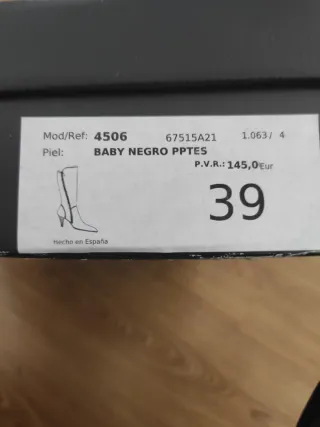 Botas altas de ante negro mujer, interior piel.