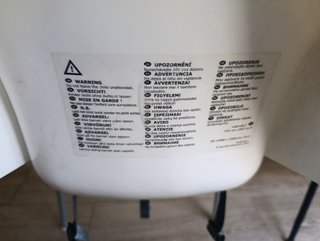 Trona Bebé IKEA Blanca