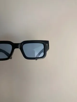 Occhiali Da Sole Rettangolari Lenti Blu