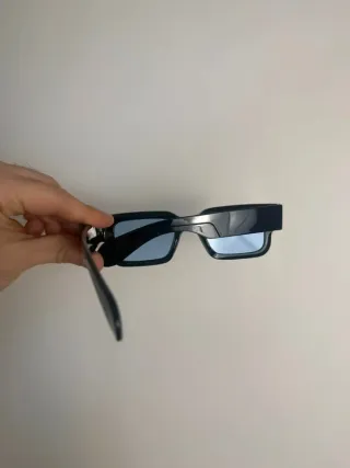 Occhiali Da Sole Rettangolari Lenti Blu